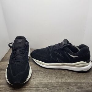 New Balance 57/40 Men's Size 12 D Black Suede Sneakers Shoes M5740RW1